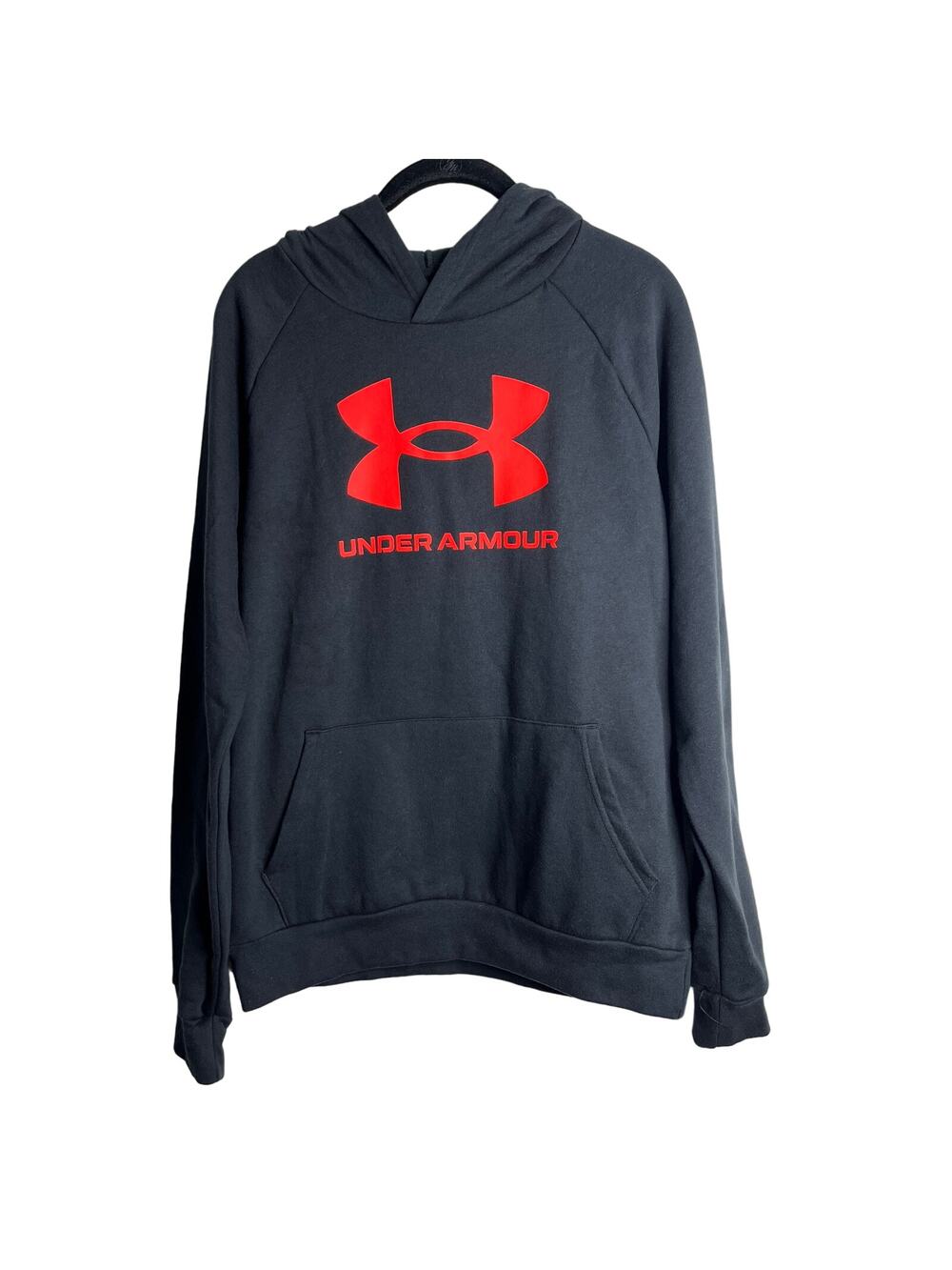 1-10 UNDER ARMOUR Boy's $40 Pull Over Hoodie Sweater Black YXL